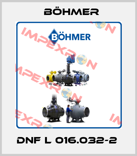 DNF L 016.032-2  Böhmer