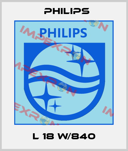 L 18 W/840 Philips