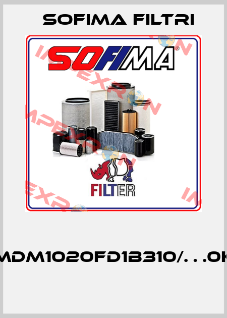  MDM1020FD1B310/…0K  Sofima Filtri