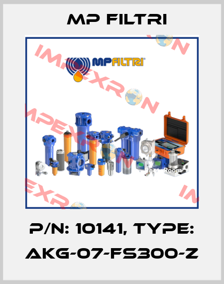 P/N: 10141, Type: AKG-07-FS300-Z MP Filtri