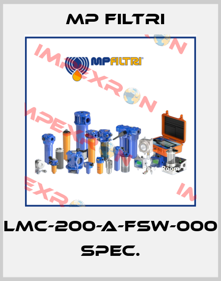 LMC-200-A-FSW-000 spec. MP Filtri