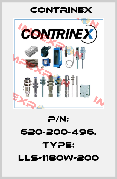 p/n: 620-200-496, Type: LLS-1180W-200 Contrinex