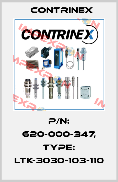 p/n: 620-000-347, Type: LTK-3030-103-110 Contrinex