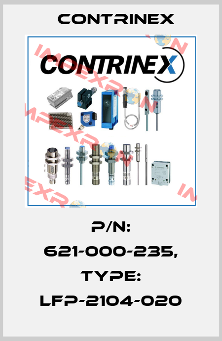 p/n: 621-000-235, Type: LFP-2104-020 Contrinex