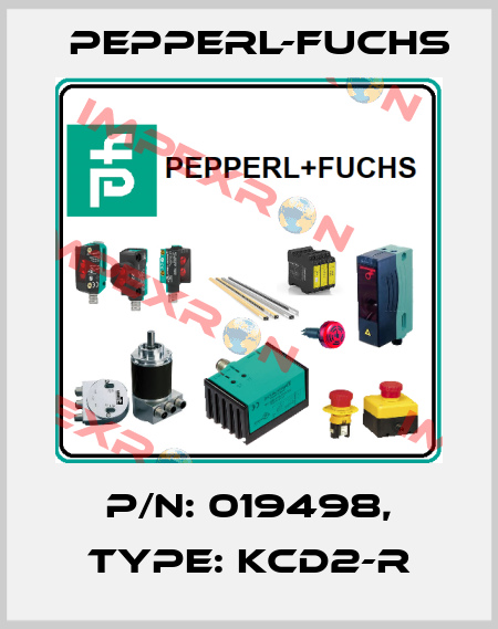 p/n: 019498, Type: KCD2-R Pepperl-Fuchs