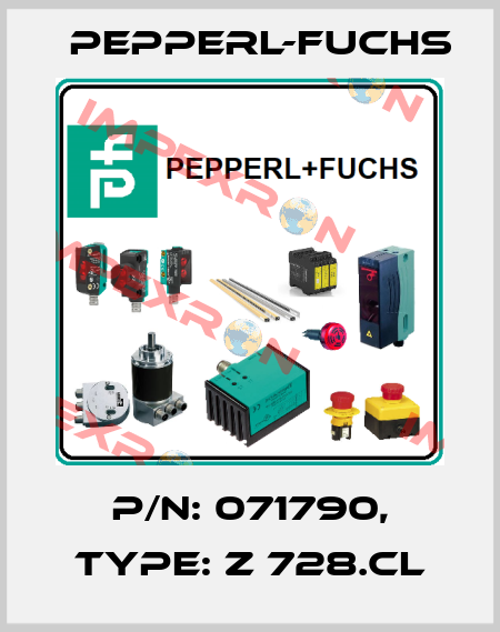 p/n: 071790, Type: Z 728.CL Pepperl-Fuchs