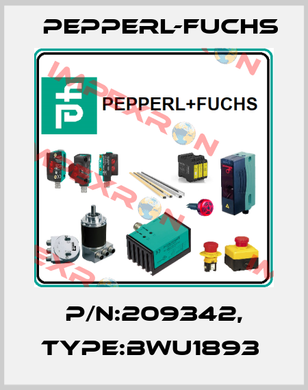 P/N:209342, Type:BWU1893  Pepperl-Fuchs