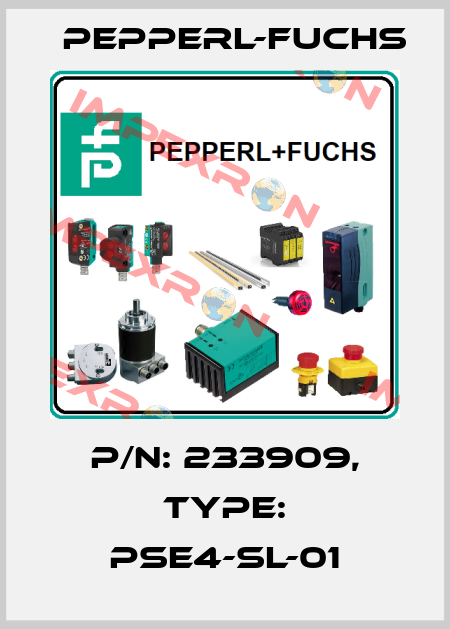 p/n: 233909, Type: PSE4-SL-01 Pepperl-Fuchs