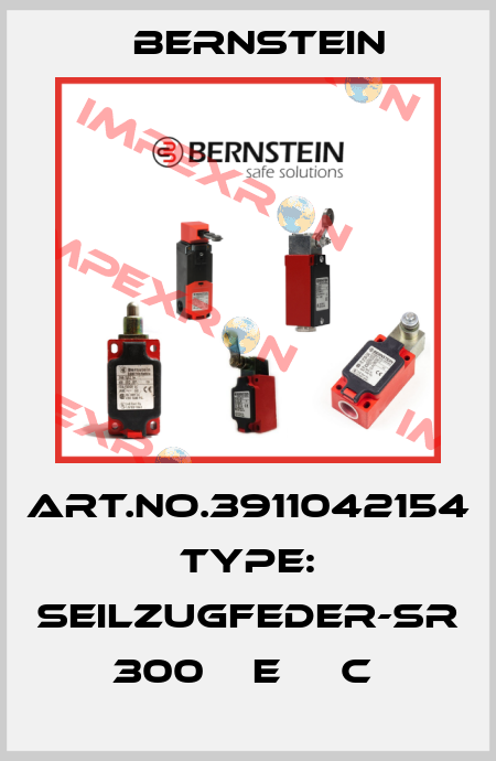 Art.No.3911042154 Type: SEILZUGFEDER-SR 300    E     C  Bernstein