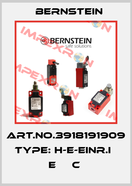 Art.No.3918191909 Type: H-E-EINR.I             E     C  Bernstein