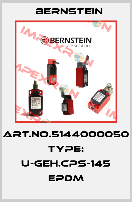 Art.No.5144000050 Type: U-GEH.CPS-145 EPDM Bernstein