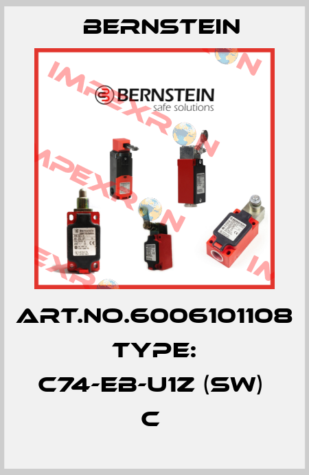 Art.No.6006101108 Type: C74-EB-U1Z (SW)              C  Bernstein