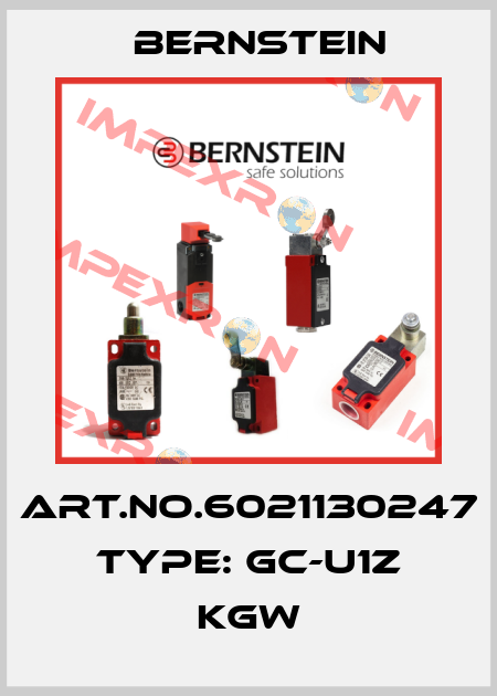 Art.No.6021130247 Type: GC-U1Z KGW Bernstein