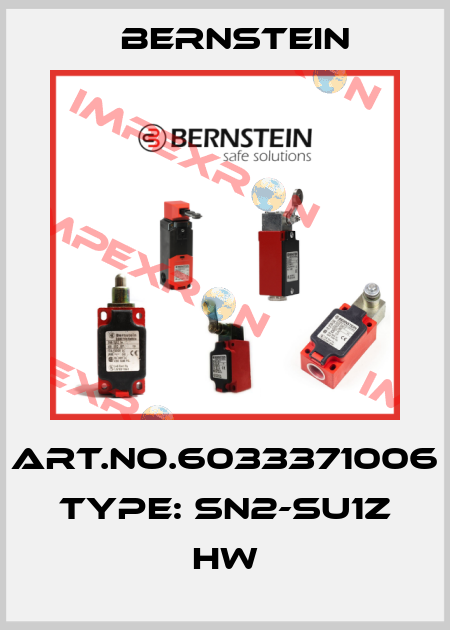 Art.No.6033371006 Type: SN2-SU1Z HW Bernstein