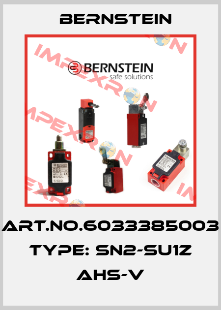 Art.No.6033385003 Type: SN2-SU1Z AHS-V Bernstein