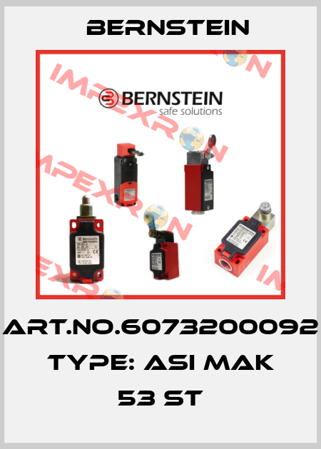 Art.No.6073200092 Type: ASI MAK 53 ST Bernstein