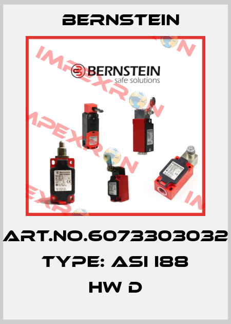 Art.No.6073303032 Type: ASI I88 Hw D Bernstein