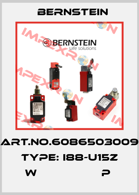 Art.No.6086503009 Type: I88-U15Z W                   P  Bernstein