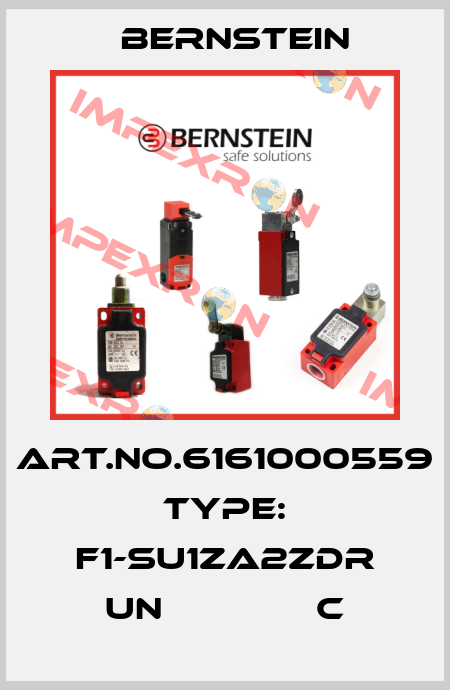 Art.No.6161000559 Type: F1-SU1ZA2ZDR UN              C Bernstein