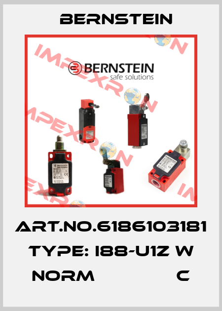 Art.No.6186103181 Type: I88-U1Z W NORM               C Bernstein