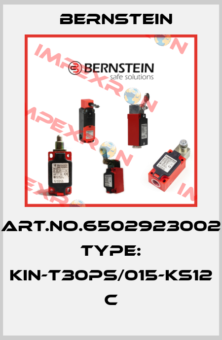 Art.No.6502923002 Type: KIN-T30PS/015-KS12           C Bernstein