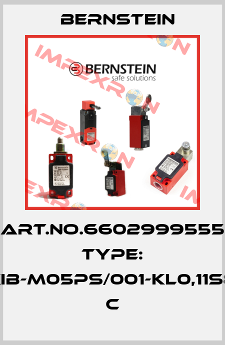 Art.No.6602999555 Type: KIB-M05PS/001-KL0,11S8       C Bernstein
