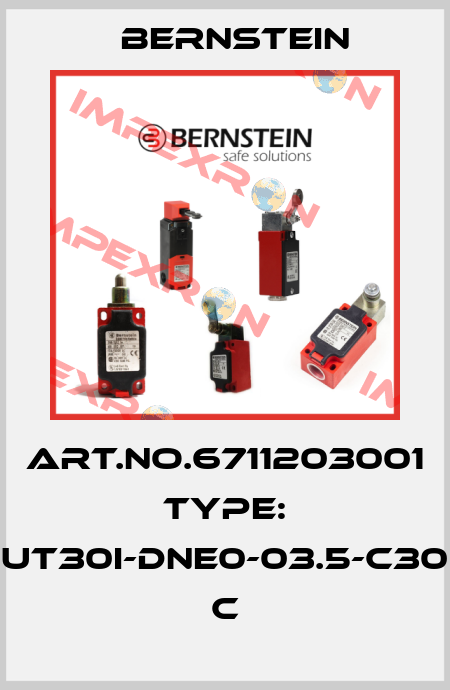 Art.No.6711203001 Type: UT30I-DNE0-03.5-C30          C Bernstein
