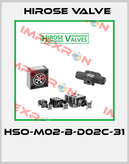 HSO-M02-B-D02C-31  Hirose Valve