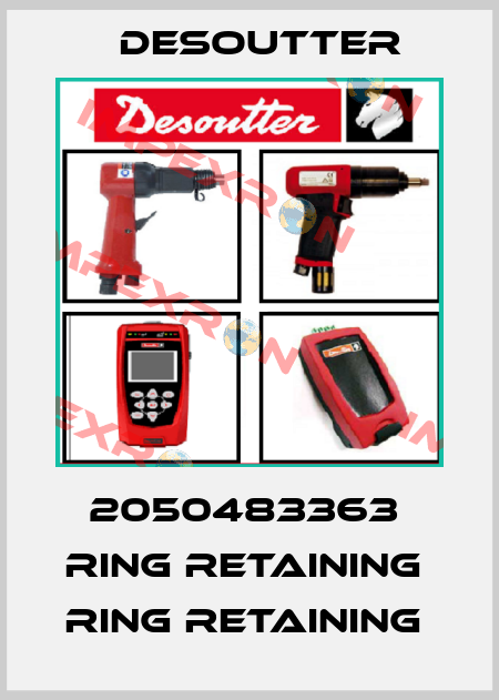 2050483363  RING RETAINING  RING RETAINING  Desoutter
