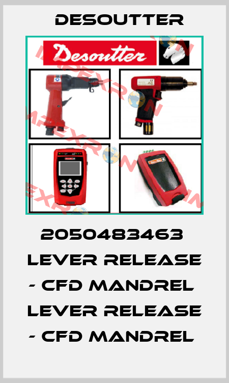 2050483463  LEVER RELEASE - CFD MANDREL  LEVER RELEASE - CFD MANDREL  Desoutter