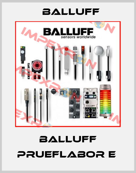 Balluff Prueflabor E  Balluff