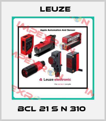 BCL 21 S N 310  Leuze