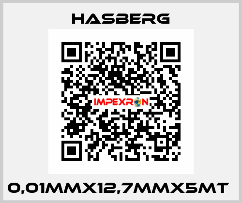 0,01MMX12,7MMX5MT  Hasberg