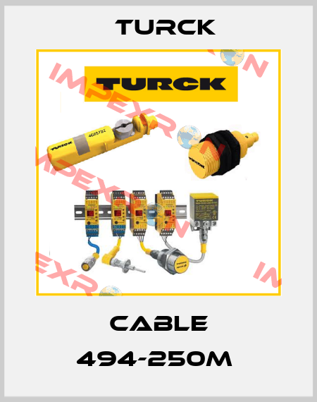 CABLE 494-250M  Turck