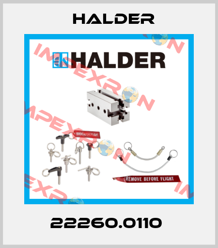 22260.0110  Halder