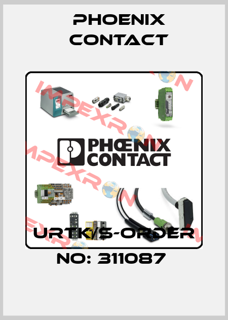URTK/S-ORDER NO: 311087  Phoenix Contact