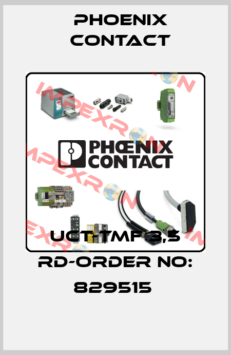 UCT-TMF 3,5 RD-ORDER NO: 829515  Phoenix Contact