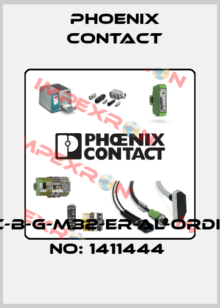HC-B-G-M32-ER-AL-ORDER NO: 1411444  Phoenix Contact