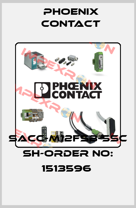 SACC-M12FSB-5SC SH-ORDER NO: 1513596  Phoenix Contact