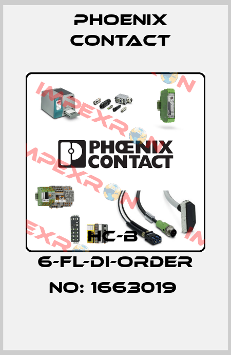 HC-B  6-FL-DI-ORDER NO: 1663019  Phoenix Contact