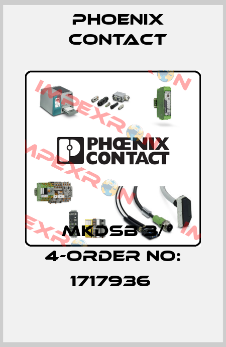 MKDSB 3/ 4-ORDER NO: 1717936  Phoenix Contact