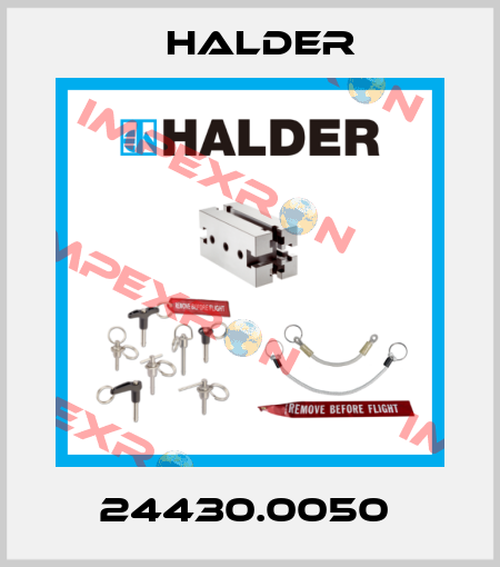 24430.0050  Halder
