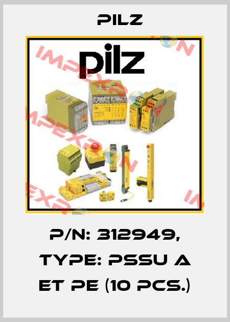 p/n: 312949, Type: PSSu A ET PE (10 pcs.) Pilz