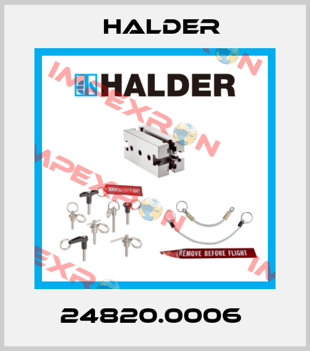 24820.0006  Halder