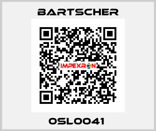 0SL0041  Bartscher