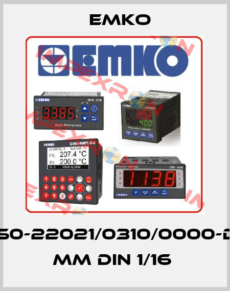 ESM-4450-22021/0310/0000-D:48x48 mm DIN 1/16  EMKO