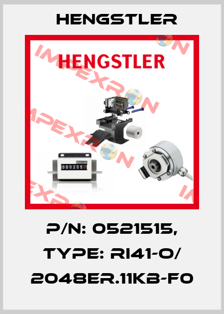 p/n: 0521515, Type: RI41-O/ 2048ER.11KB-F0 Hengstler