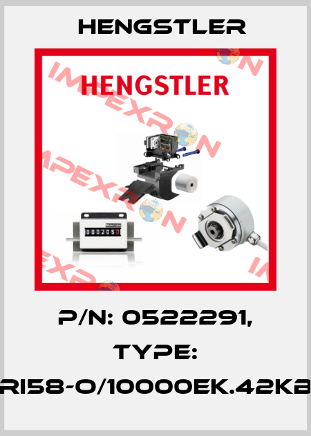 p/n: 0522291, Type: RI58-O/10000EK.42KB Hengstler
