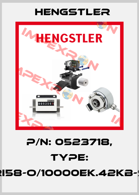 p/n: 0523718, Type: RI58-O/10000EK.42KB-S Hengstler