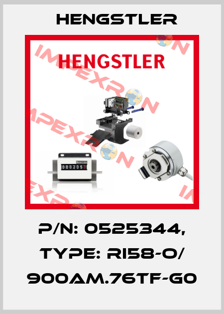p/n: 0525344, Type: RI58-O/ 900AM.76TF-G0 Hengstler